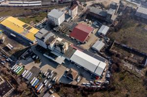 Platforma industriala 3552 mp hale beton si 9883 mp teren