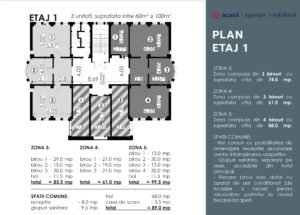 Arbema Office Arad. Birouri de închiriat De închiriat Arbema Office Arad. Birouri de închiriat. în zona Aurel Vlaicu 29 camere Arad 11
