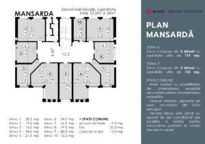 Arbema Office Arad. Birouri de închiriat De închiriat Arbema Office Arad. Birouri de închiriat. în zona Aurel Vlaicu 29 camere Arad 12