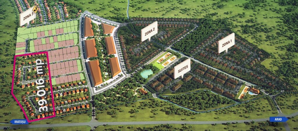 De vânzare Teren de case lipit de Cartierul Westfield în zona Exterior Nord Arad 1