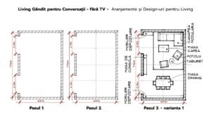 Living Gândit pentru Conversații – Fără TV
