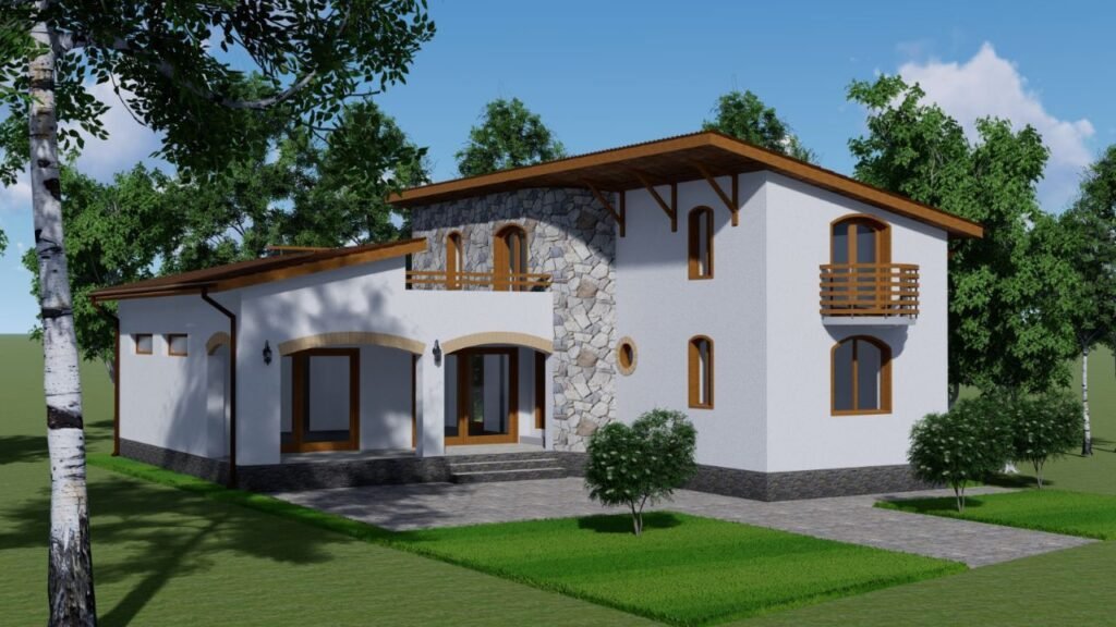 De vânzare Proiect casă cu mansardă în construcție Micălaca în zona Micalaca 4 camere 3 dormitoare Arad 1