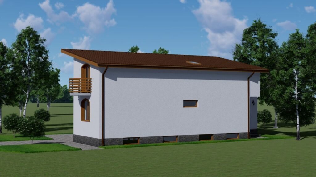 De vânzare Proiect casă cu mansardă în construcție Micălaca în zona Micalaca 4 camere 3 dormitoare Arad 8
