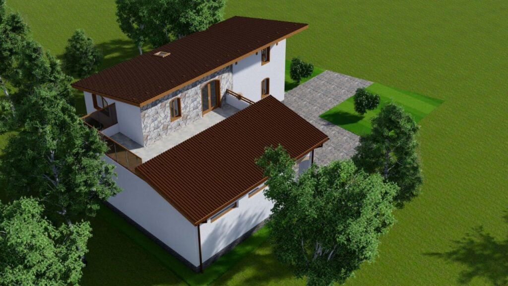 De vânzare Proiect casă cu mansardă în construcție Micălaca în zona Micalaca 4 camere 3 dormitoare Arad 9