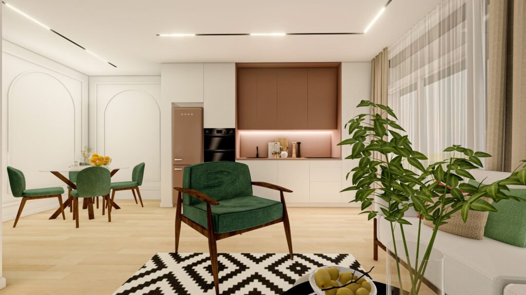 De vânzare Apartament nou cu 2 camere. Direct de la Dezvoltator în zona Aurel Vlaicu 2 camere 1 dormitor Arad 6
