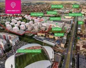 De vânzare Apartament ARED 2 camere – direct de la dezvoltator în zona UTA 2 camere 1 dormitor Arad 11