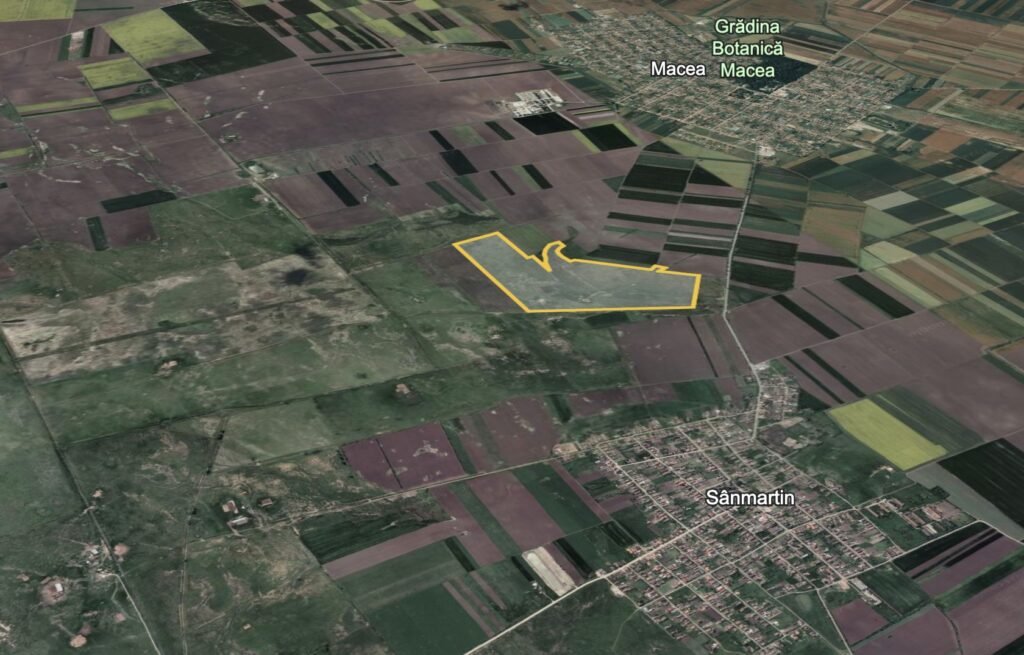 De vânzare Teren 42 ha pentru parc fotovoltaic – Macea, Arad în zona Arad Arad 1