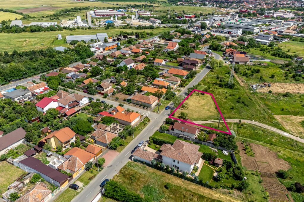 De vânzare De Vânzare Teren 1020 mp Arad Zona Gai în zona Gai Arad 5