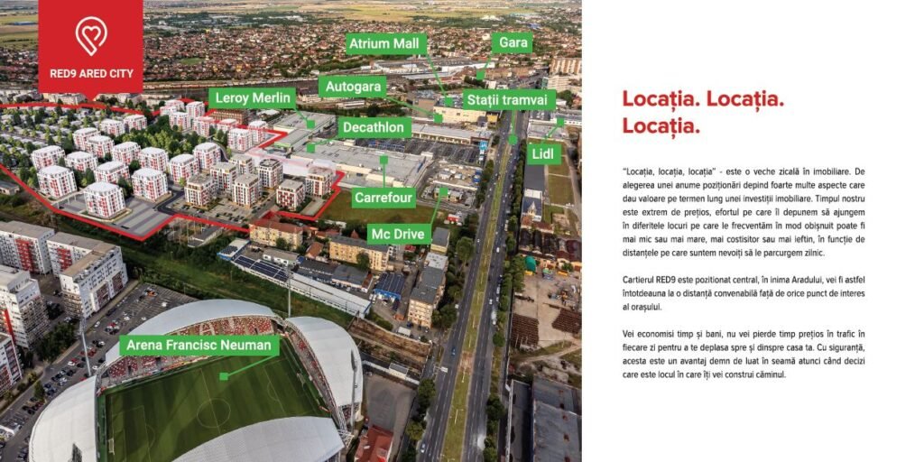 Teren pentru construcție de case, în ARED CITY. De vânzare Teren pentru construcție de case, în ARED CITY. în zona UTA Arad 5