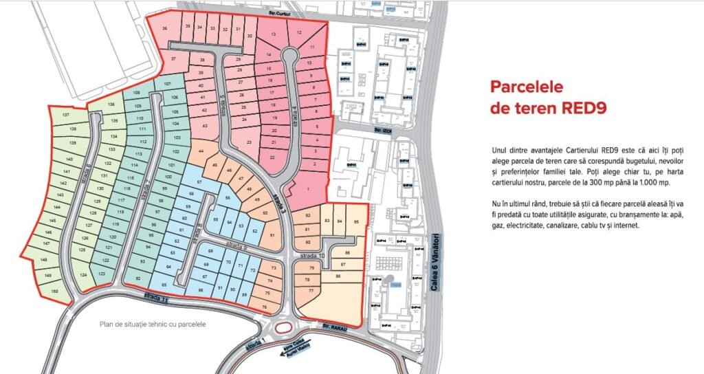 Teren pentru construcție de case, în ARED CITY. De vânzare Teren pentru construcție de case, în ARED CITY. în zona UTA Arad 7