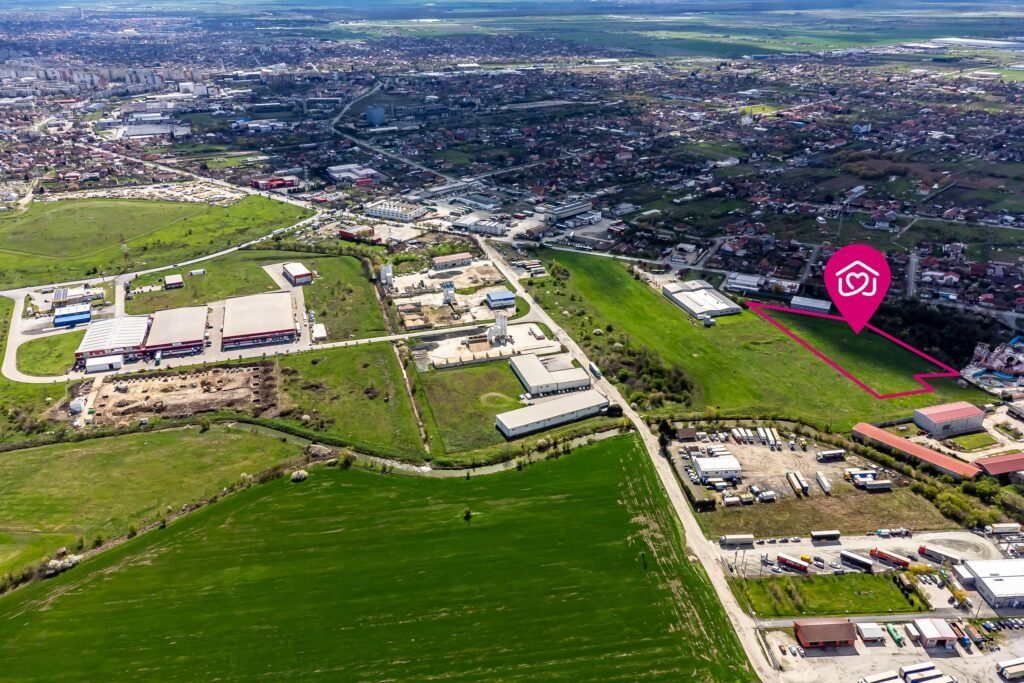 De vânzare Teren cu PUZ in Arad, servicii, industrie, depozitare 8.307 mp în zona Exterior Nord Arad 3