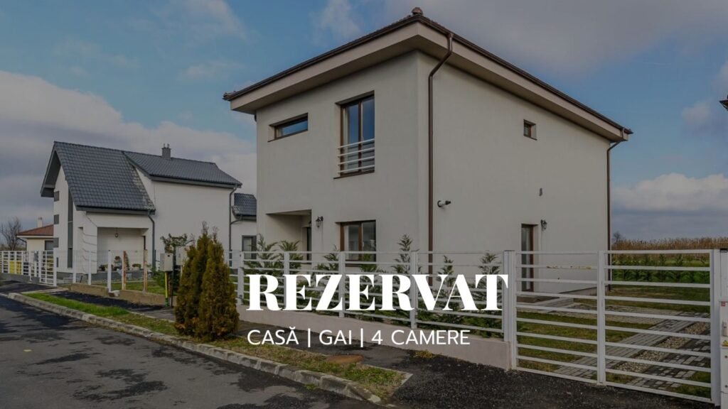 De vânzare REZERVAT! Casă modernă, elegantă cu spațiu pentru întreaga familie în zona Gai 4 camere 3 dormitoare Arad 1