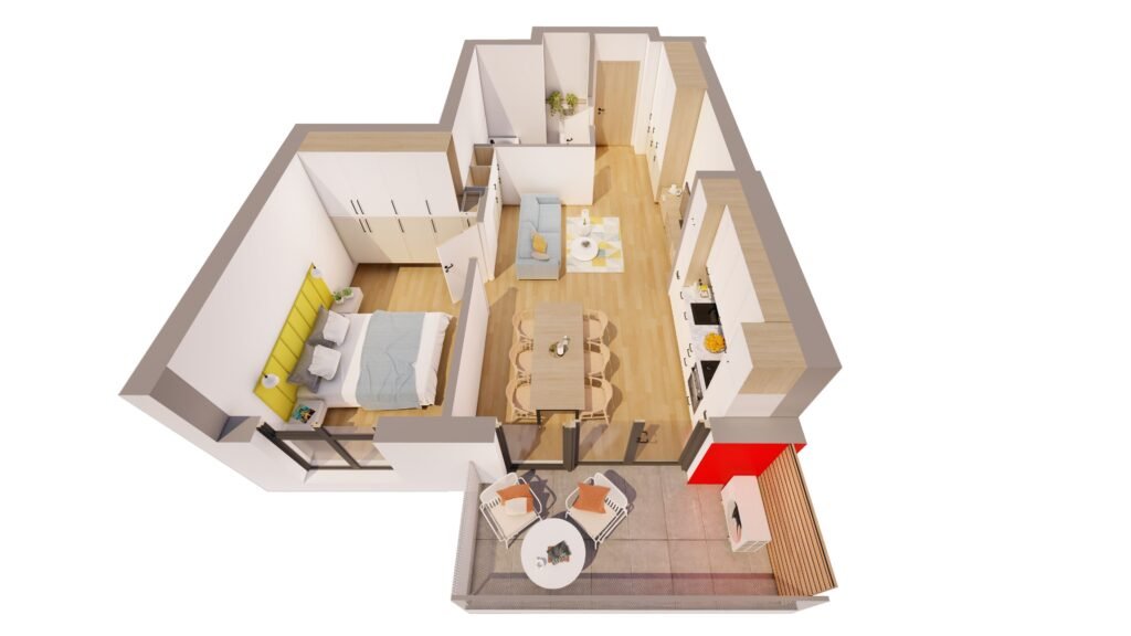Apartament Nou 2 Camere – Mobilat&Utilat – Complex ARED – COMISION 0% De vânzare Apartament Nou 2 Camere – Mobilat&Utilat – Complex ARED – COMISION 0% în zona UTA 2 camere Arad 8