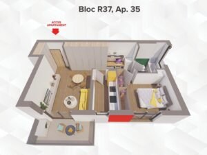 Ultimele 3 apartamente libere in R37 – Ared City – AFI Arad De vânzare Ultimele 3 apartamente libere in R37 – Ared City – AFI Arad în zona UTA 2 camere 1 dormitor Arad 6