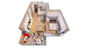 De vânzare Ultimele apartamente in R38 ARED IMAR în zona UTA 2 camere 1 dormitor Arad 1