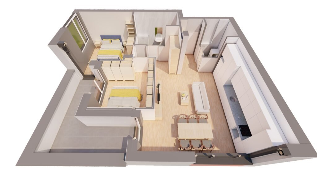 De vânzare De vanzare PENTHOUSE într-un bloc nou marca ARED Comision 0% în zona UTA 3 camere 2 dormitoare Arad 1