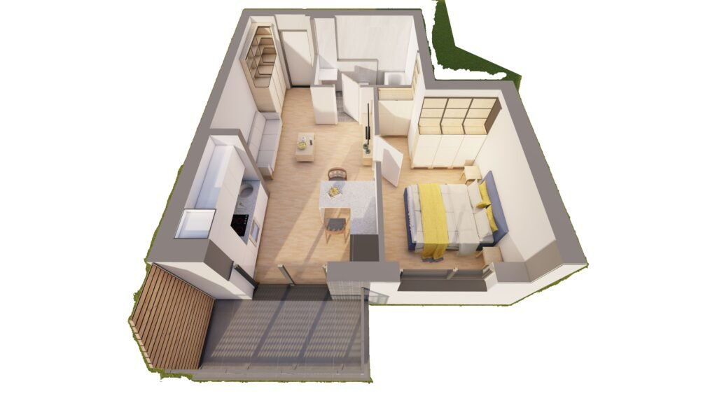 De vânzare De vanzare apartament NOU cu cel mai mic pret de pe piata Comision 0 în zona UTA 2 camere 1 dormitor Arad 1