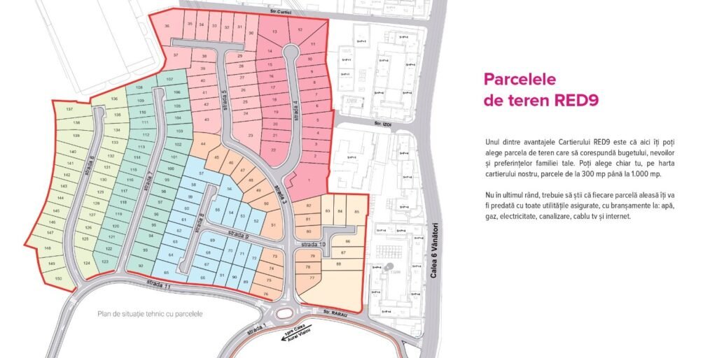 De vânzare Parcela de teren in ARED, cel mai modern cartier | Fără agenții! în zona Aurel Vlaicu Arad 1