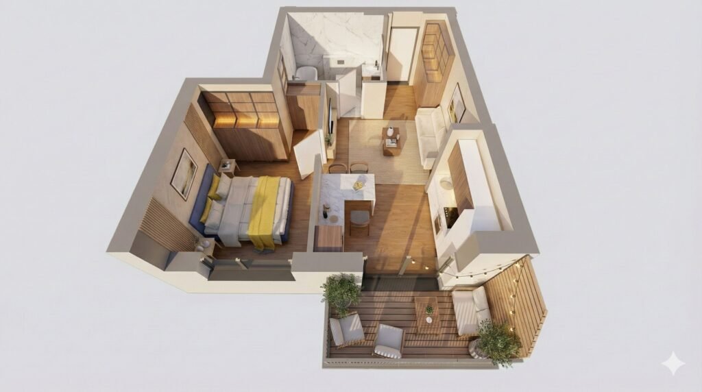 De vânzare Apartament cu 2 camere– ARED R39 în zona UTA 2 camere 1 dormitor Arad 1