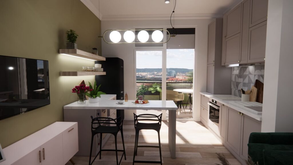 De vânzare Apartament cu 2 camere– ARED R39 în zona UTA 2 camere 1 dormitor Arad 3