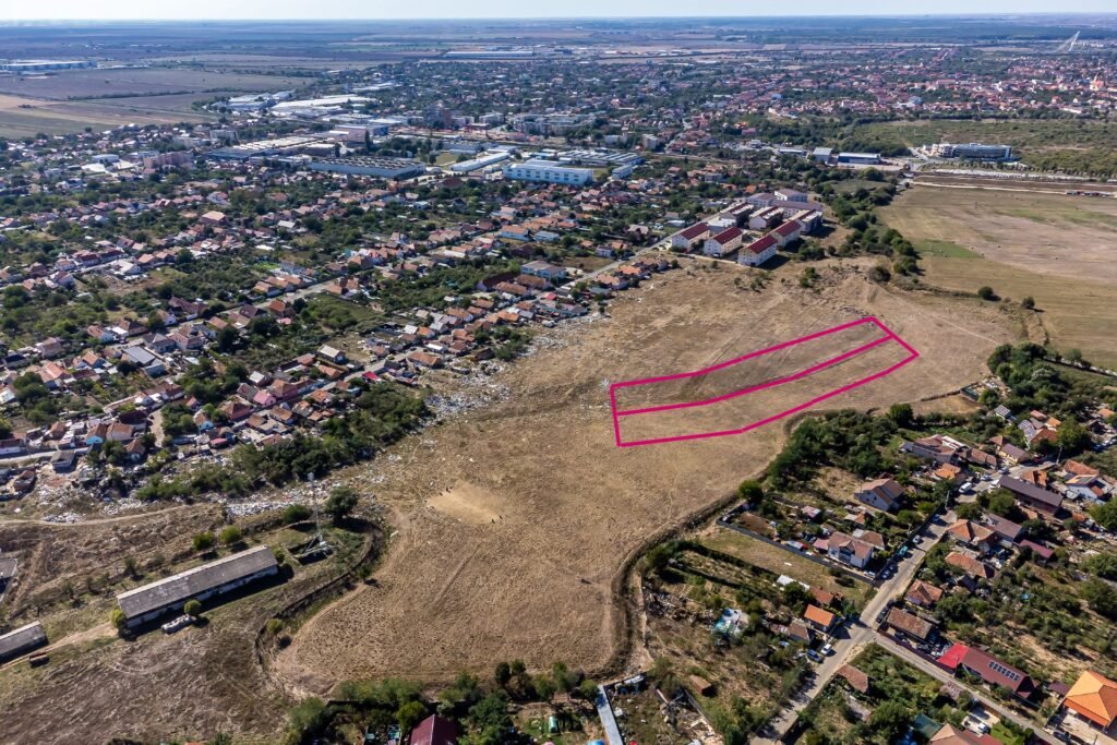 De vânzare Teren intravilan pentru construcții – Sânnicolau Mic, Arad 12 euro/ mp în zona Sannicolau Mic Arad 1