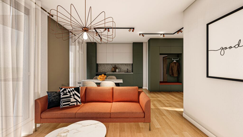 De vânzare Apartament nou ARED, 40 mp utili – Direct de la dezvoltator în zona UTA 1 camera 1 dormitor Arad 3