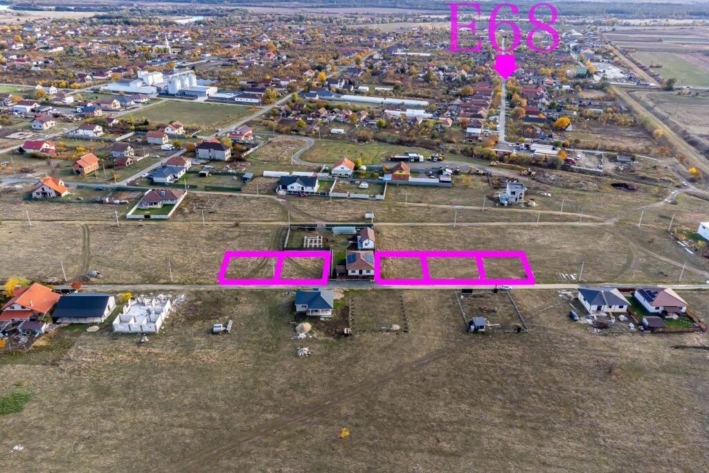 De vânzare Parcele de 500 mp | 20.000 € | Utilități | Cartier nou în Mândruloc în zona Arad Arad 1