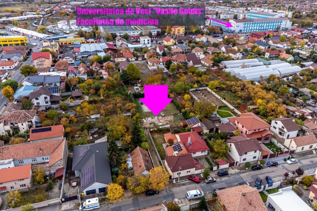 Teren 1.285 mp în Pârneava – lângă Facultatea de Medicină De vânzare Teren 1.285 mp în Pârneava – lângă Facultatea de Medicină în zona Parneava Arad 3