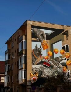 Un nou design stradal în Arad inspirat de Coiful Dacic și brățările de aur