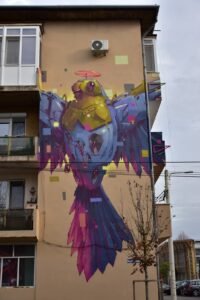 O nouă pictură murală în Arad urmează să fie inaugurată curând