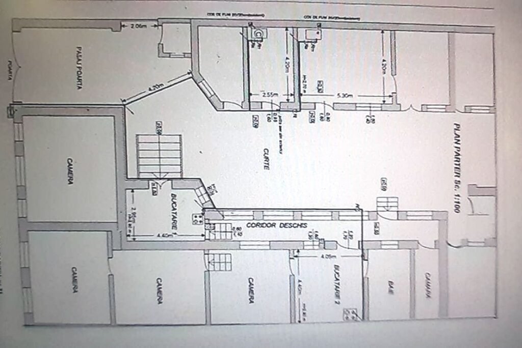 De vânzare Proiect de clinică sau birouri în centru – casă cu demisol, de renovat în zona Ultracentral 12 camere Arad 2