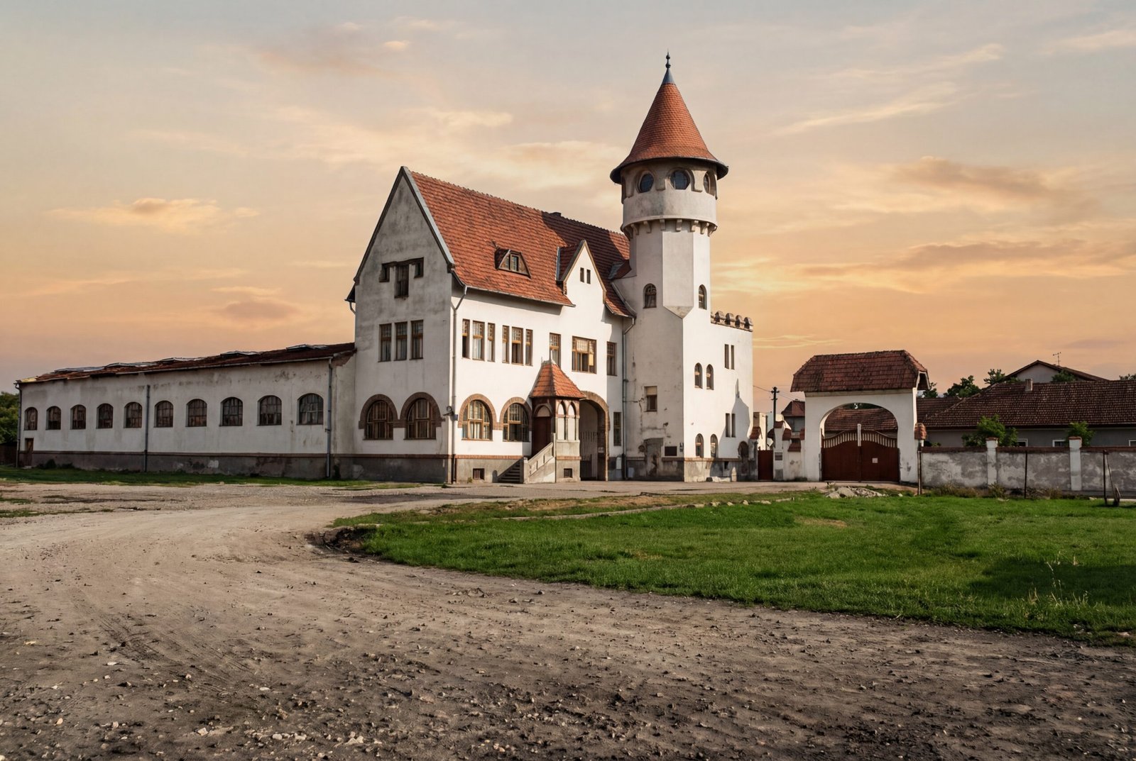 Clădirea istorică Marta Arad, prima fabrică de automobile din Arad