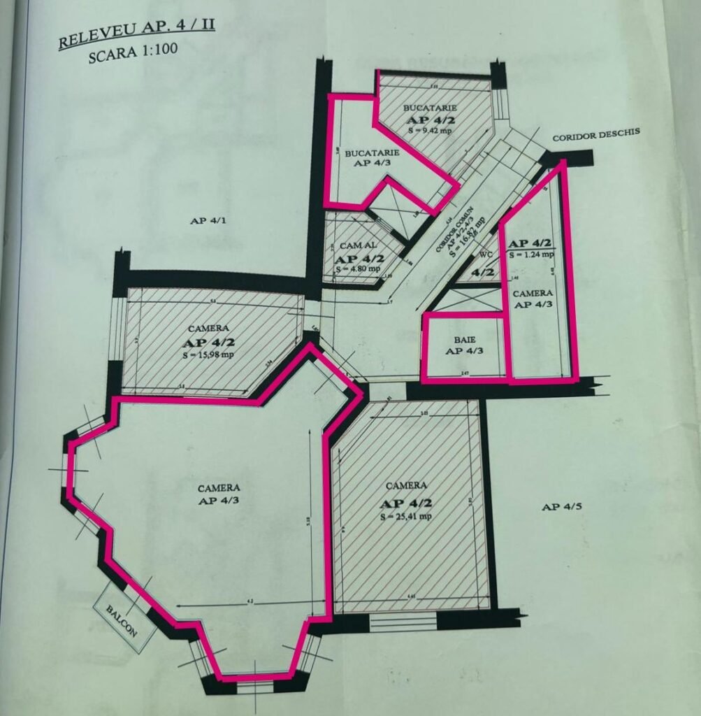 Apartament ultracentral cu 2 camere neamenajat Comision 0 De vânzare Apartament ultracentral cu 2 camere neamenajat Comision 0 în zona Ultracentral 2 camere 1 dormitor Arad 1