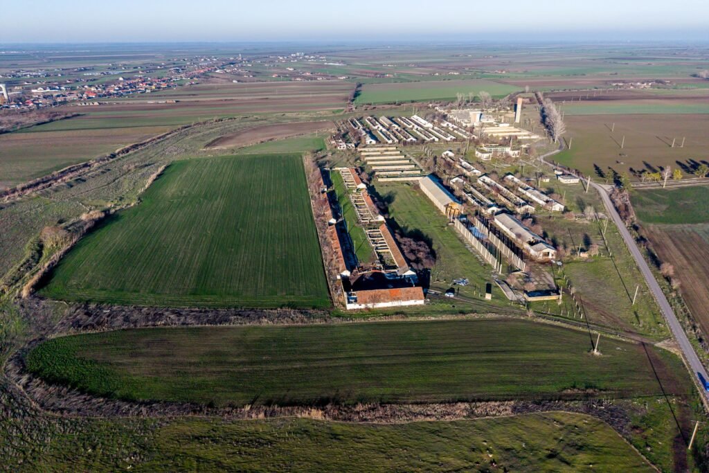 Ferma 11.5 HA lângă DN7 & Autostrada E68 – Nădlac | clădiri+utilități De vânzare Ferma 11.5 HA lângă DN7 & Autostrada E68 – Nădlac | clădiri+utilități în zona Vest Arad 1