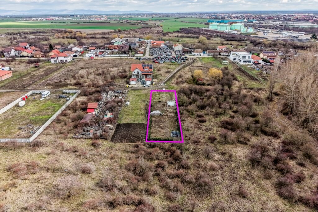 Teren 906 mp Arad,  preț sub localitățile limitrofe. De vânzare Teren 906 mp Arad,  preț sub localitățile limitrofe. în zona Gradiste Arad 1