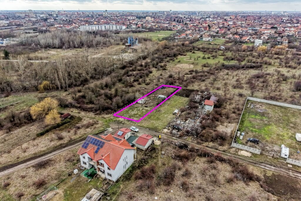 Teren 906 mp Arad,  preț sub localitățile limitrofe. De vânzare Teren 906 mp Arad,  preț sub localitățile limitrofe. în zona Gradiste Arad 1