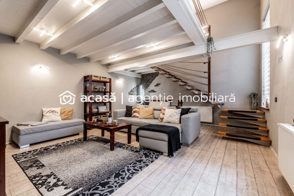 De vânzare Loft ultracentral – Vasile Alecsandri | parter | 90 mp CF | 2 niveluri în zona Central 1 camera 1 dormitor Arad 1
