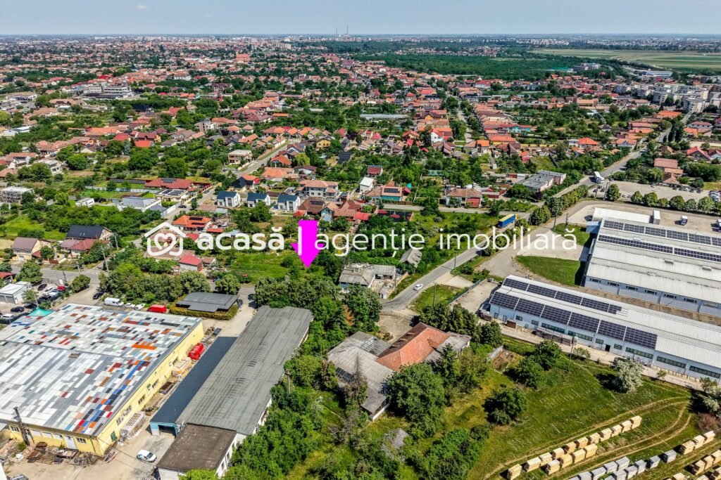 Teren comercial de 1261 mp pe colt, in Aradul Nou, cu front de 60+23 m De vânzare Teren comercial de 1261 mp pe colt, in Aradul Nou, cu front de 60+23 m în zona Aradul Nou Arad 1