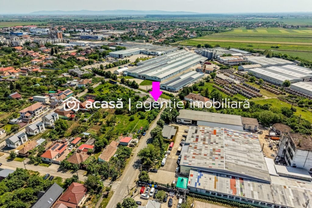 Teren comercial de 1261 mp pe colt, in Aradul Nou, cu front de 60+23 m De vânzare Teren comercial de 1261 mp pe colt, in Aradul Nou, cu front de 60+23 m în zona Aradul Nou Arad 1