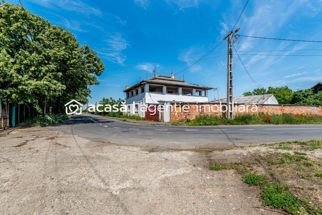 Teren comercial de 1261 mp pe colt, in Aradul Nou, cu front de 60+23 m De vânzare Teren comercial de 1261 mp pe colt, in Aradul Nou, cu front de 60+23 m în zona Aradul Nou Arad 1