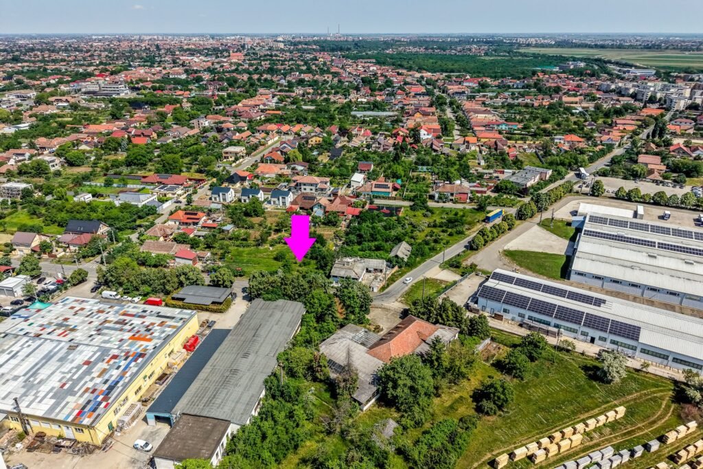 De vânzare Teren de 1261 mp pe colt, in Aradul Nou, cu front de 60 m + 23 m în zona Aradul Nou Arad 1