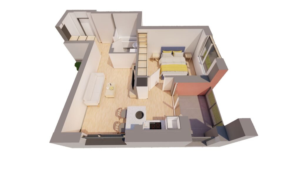 Apartament 2 camere, etaj 2, bloc R39, Ared City Arad De vânzare Apartament 2 camere, etaj 2, bloc R39, Ared City Arad în zona UTA 2 camere 1 dormitor Arad 1